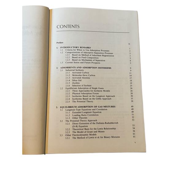 Gas Separation by Adsorption Processes Ralph T Yang 1987 Butterworths Hardcover - Picture 6 of 11